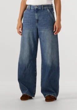 blauwe 7 for all mankind barrel jeans bonnie trouser