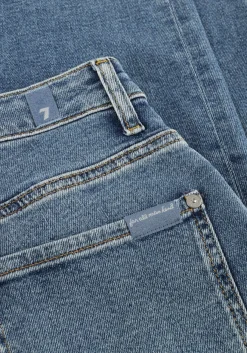 blauwe 7 for all mankind straight leg jeans calie straight fancy