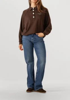 blauwe 7 for all mankind straight leg jeans tess trouser explorer