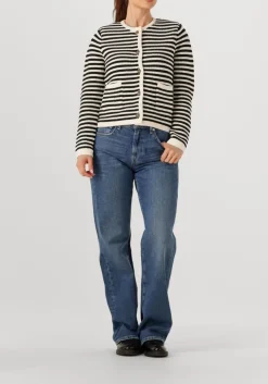 blauwe 7 for all mankind straight leg jeans tess trouser explorer