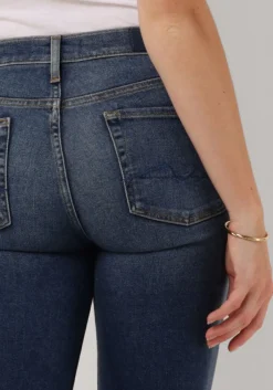 blauwe 7 for all mankind skinny jeans roxanne luxe vintage