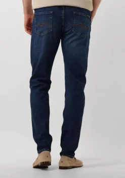 blauwe 7 for all mankind slim fit jeans slimmy tapered