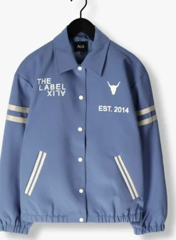 blauwe alix the label jack ladies woven sport bomber