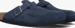 blauwe birkenstock instappers boston bs