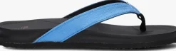 blauwe blasz teenslippers bella 2402