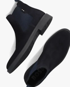 blauwe boss chelsea boots calev 1