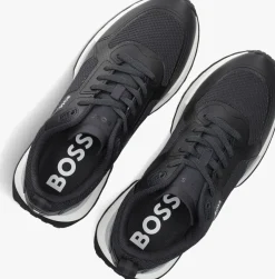 blauwe boss lage sneakers jonah runn