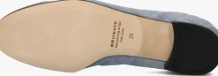 blauwe brunate ballerina's 10405