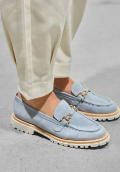 blauwe brunate loafers 11881
