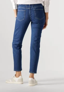 blauwe closed skinny jeans baker