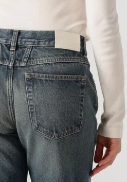 blauwe closed straight leg jeans jonta