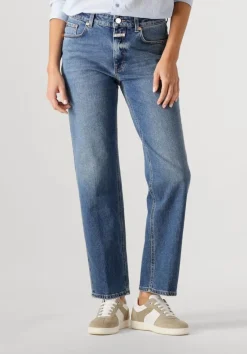 blauwe closed straight leg jeans milo