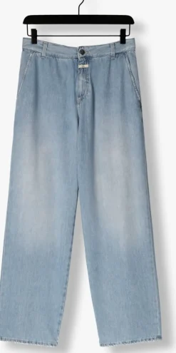 blauwe closed wide jeans jurdy
