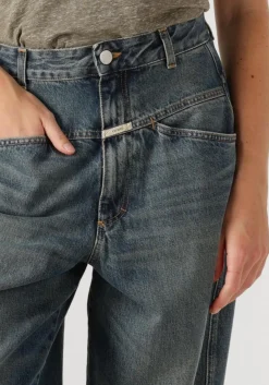 blauwe closed wide jeans deni-x