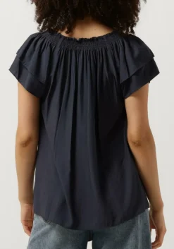 blauwe co'couture top sunrise top