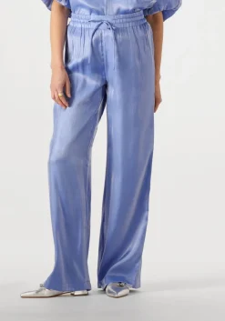 blauwe dante6 pantalon soir shimmer wide leg pants