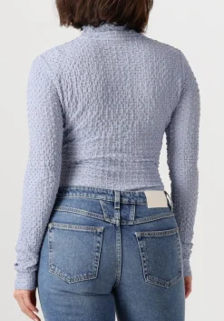 blauwe dante6 trui zane structured layering top