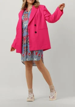 blauwe dea kudibal mini jurk kamille