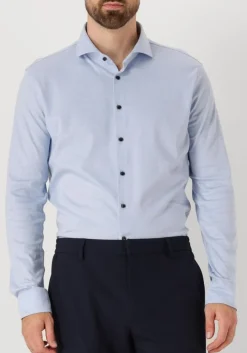 blauwe desoto luxury klassiek overhemd luxury hai 1/1