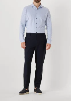 blauwe desoto luxury klassiek overhemd luxury hai 1/1