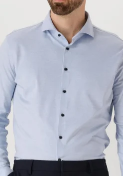 blauwe desoto luxury klassiek overhemd luxury hai 1/1