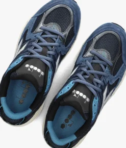 blauwe diadora sneakers mythos star