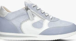 blauwe dl sport lage sneakers 6567