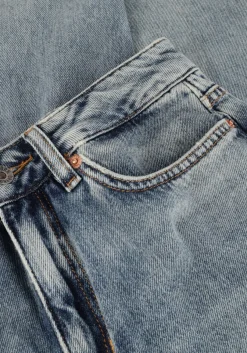 blauwe drykorn straight leg jeans medley
