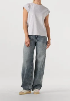 blauwe drykorn straight leg jeans medley