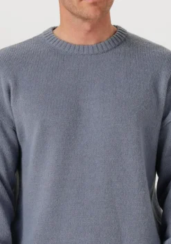 blauwe drykorn trui malio 422001