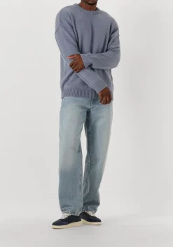 blauwe drykorn trui malio 422001