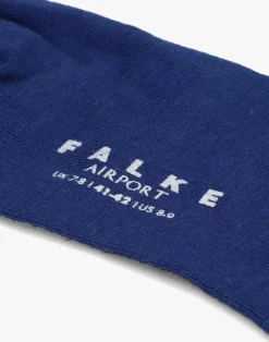 blauwe falke sokken 14435 airport