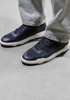 blauwe filmore lage sneakers etna