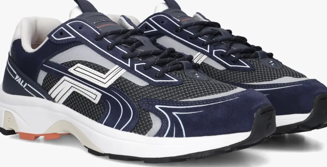 blauwe filmore lage sneakers yali