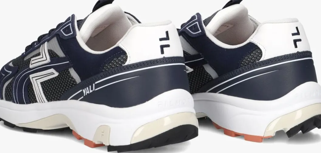 blauwe filmore lage sneakers yali