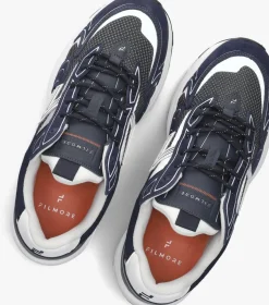 blauwe filmore lage sneakers yali