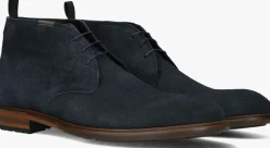 blauwe floris van bommel nette schoenen sfm-50132 de normer