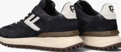 blauwe floris van bommel lage sneakers sfm-10139 noppi