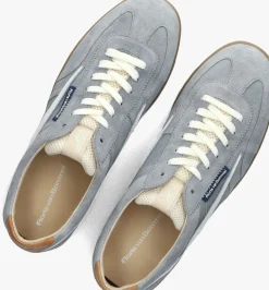 blauwe floris van bommel lage sneakers sfm-10224 de zaler