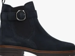 blauwe gabor enkellaarsjes 653.1