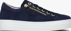 blauwe gabor lage sneakers 465