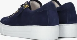 blauwe gabor lage sneakers 465