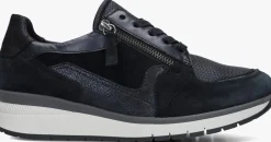 blauwe gabor lage sneakers 307