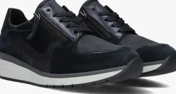 blauwe gabor lage sneakers 307