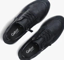 blauwe gabor lage sneakers 307