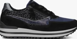 blauwe gabor lage sneakers 527