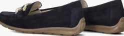 blauwe gabor mocassins 444.1