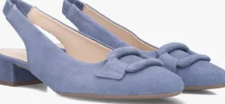blauwe gabor slingbacks 521