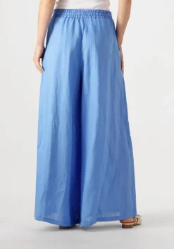 blauwe greek archaic kori wijde broek 110131