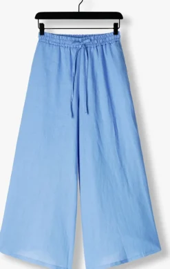 blauwe greek archaic kori wijde broek 110131